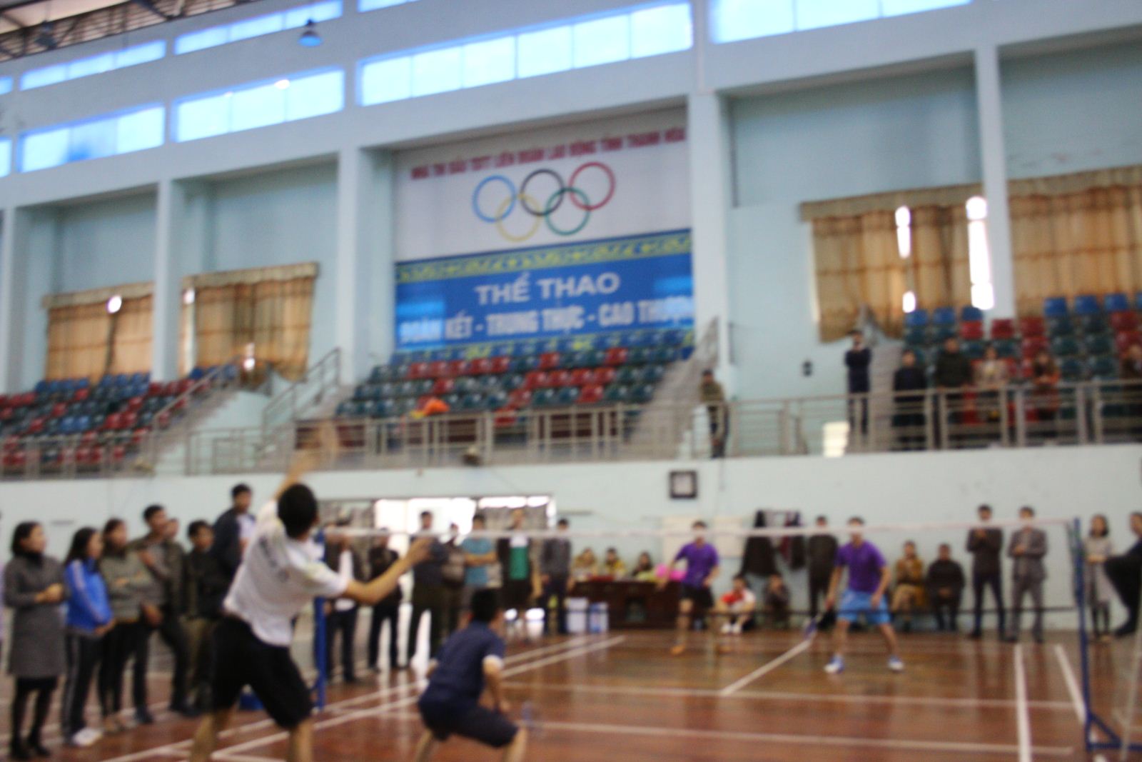 Các VĐV thi đấu